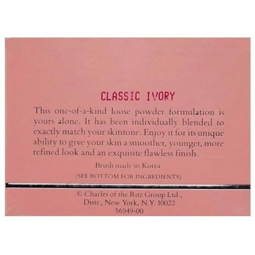 CHARLES OF THE RITZ - NWT - Custom Blended Powder in “Classic Ivory”
